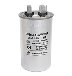Конденсатор рабочий круглого типа СВВ65 25мФ 450В