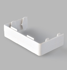 Переходник для РКК-100х60соедин(белый) ПРС-100х60